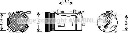 Ava Quality Cooling VWAK172 - Kompressori, ilmastointilaite inparts.fi