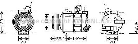 Ava Quality Cooling VWAK302 - Kompressori, ilmastointilaite inparts.fi