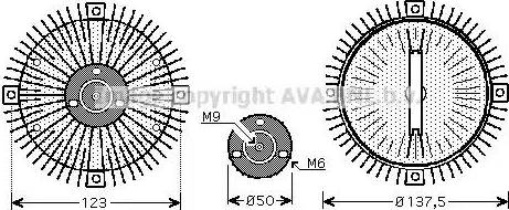 Ava Quality Cooling VW C273 - Kytkin, jäähdytystuuletin inparts.fi