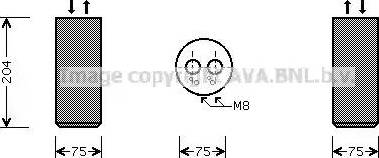 Ava Quality Cooling VW D053 - Kuivain, ilmastointilaite inparts.fi