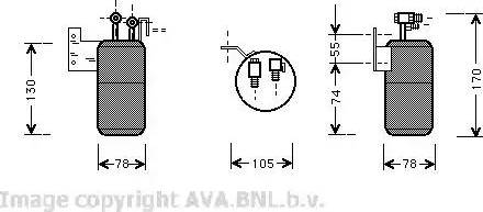 Ava Quality Cooling VW D017 - Kuivain, ilmastointilaite inparts.fi