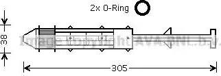 Ava Quality Cooling VW D075 - Kuivain, ilmastointilaite inparts.fi