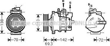 Ava Quality Cooling VWK318 - Kompressori, ilmastointilaite inparts.fi