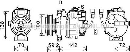 Ava Quality Cooling VWK385 - Kompressori, ilmastointilaite inparts.fi