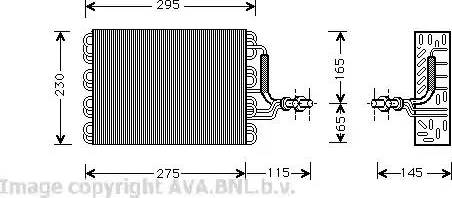 Ava Quality Cooling VW V171 - Höyrystin, ilmastointilaite inparts.fi