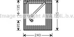 Ava Quality Cooling VW V242 - Höyrystin, ilmastointilaite inparts.fi