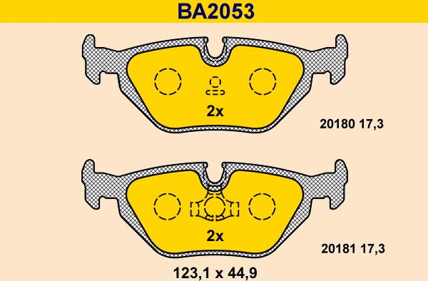 Barum BA2053 - Jarrupala, levyjarru inparts.fi