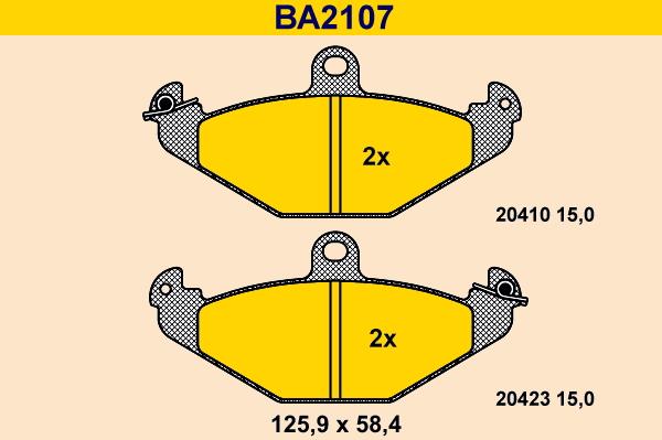 Barum BA2107 - Jarrupala, levyjarru inparts.fi