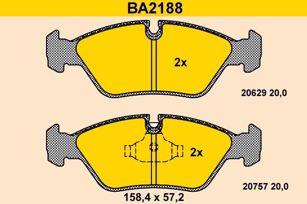 Barum BA2188 - Jarrupala, levyjarru inparts.fi