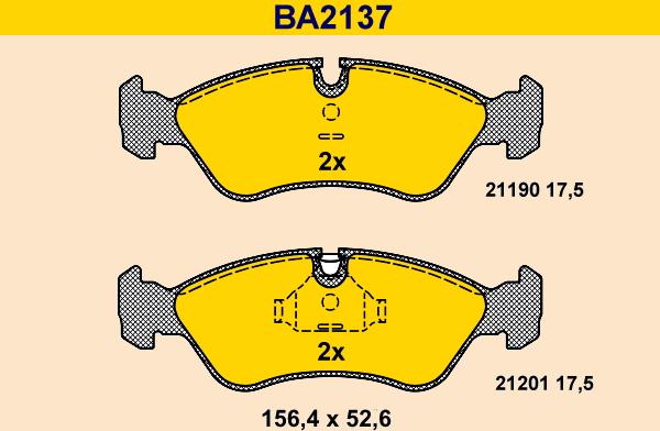 Barum BA2137 - Jarrupala, levyjarru inparts.fi