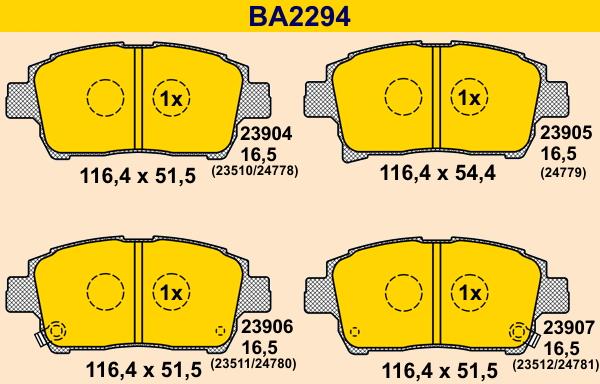 Barum BA2294 - Jarrupala, levyjarru inparts.fi