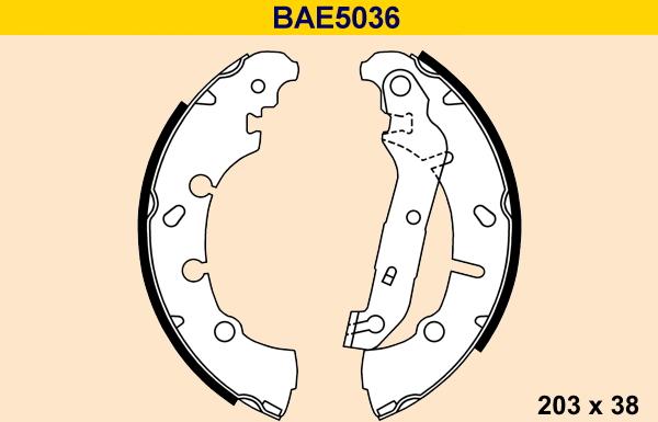 Barum BAE5036 - Jarrukenkäsarja inparts.fi