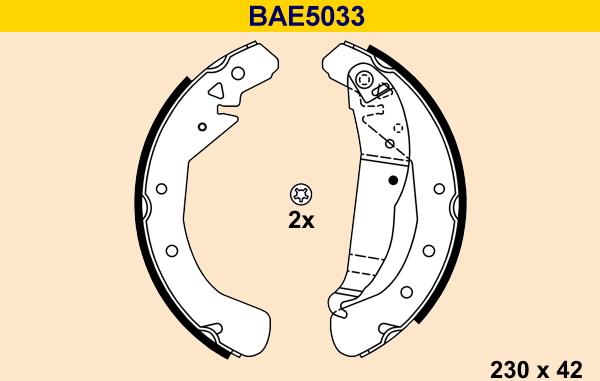 Barum BAE5033 - Jarrukenkäsarja inparts.fi