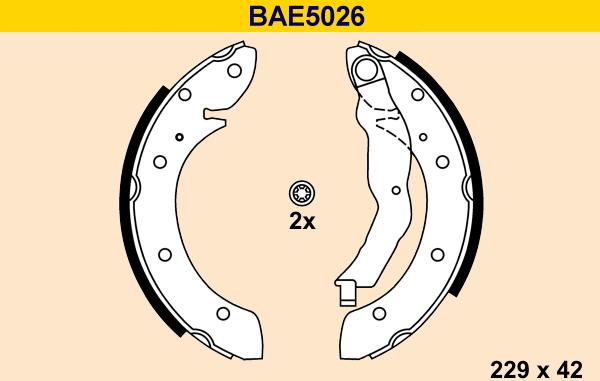 Barum BAE5026 - Jarrukenkäsarja inparts.fi