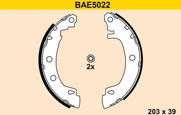 Barum BAE5022 - Jarrukenkäsarja inparts.fi