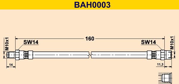 Barum BAH0003 - Jarruletku inparts.fi