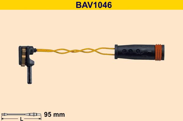 Barum BAV1046 - Kulumisenilmaisin, jarrupala inparts.fi