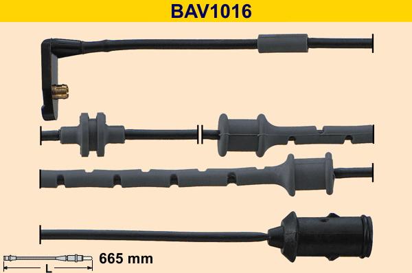 Barum BAV1016 - Kulumisenilmaisin, jarrupala inparts.fi