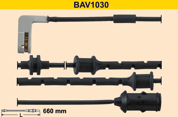 Barum BAV1030 - Kulumisenilmaisin, jarrupala inparts.fi