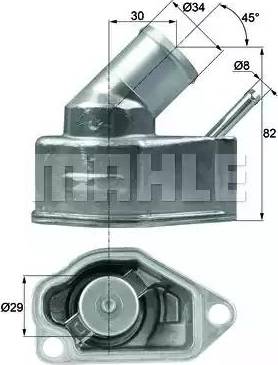 BEHR TI 10 92 - Termostaatti, jäähdytysneste inparts.fi