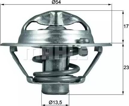 BEHR TX 118 82D - Termostaatti, jäähdytysneste inparts.fi