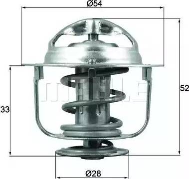 BEHR TX 176 82D - Termostaatti, jäähdytysneste inparts.fi