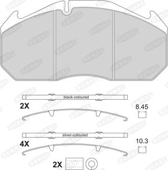 Beral 2905330004145504 - Jarrupala, levyjarru inparts.fi