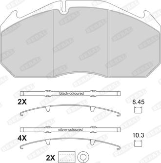 Beral 2905330004145684 - Jarrupala, levyjarru inparts.fi