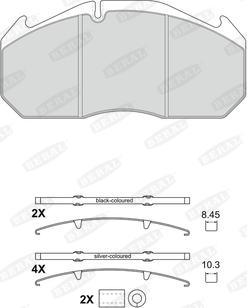 ACDelco AC0581162D - Jarrupala, levyjarru inparts.fi