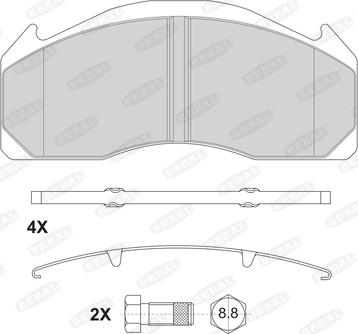 Beral 2912529004145624 - Jarrupala, levyjarru inparts.fi