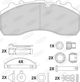 Beral 2917930004145764 - Jarrupala, levyjarru inparts.fi