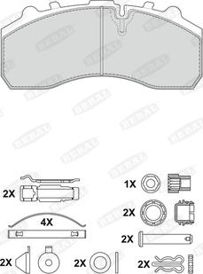 Beral 2917930004170834 - Jarrupala, levyjarru inparts.fi