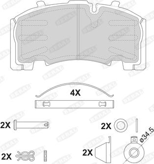 Beral 2926430004145754 - Jarrupala, levyjarru inparts.fi