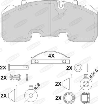 Beral 2926530004145754 - Jarrupala, levyjarru inparts.fi