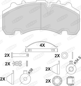 Beral 2926330004145754 - Jarrupala, levyjarru inparts.fi