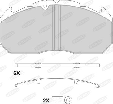 Beral 2921028004145504 - Jarrupala, levyjarru inparts.fi