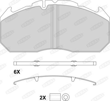 Beral 2921028004145684 - Jarrupala, levyjarru inparts.fi