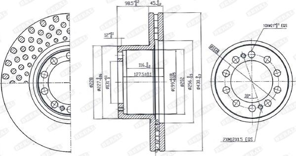 Beral BCR323A - Jarrulevy inparts.fi