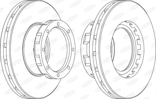 Beral BCR260A - Jarrulevy inparts.fi