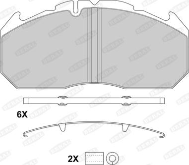 Beral BCV29030BK - Jarrupala, levyjarru inparts.fi