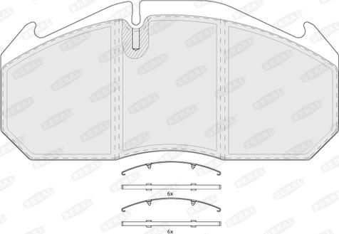 Mercedes-Benz N0024205520 - Jarrupala, levyjarru inparts.fi