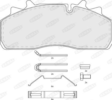 TRW Engine Component GDB5083 - Jarrupala, levyjarru inparts.fi