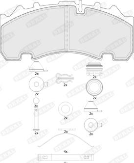 Beral BCV29263TK - Jarrupala, levyjarru inparts.fi