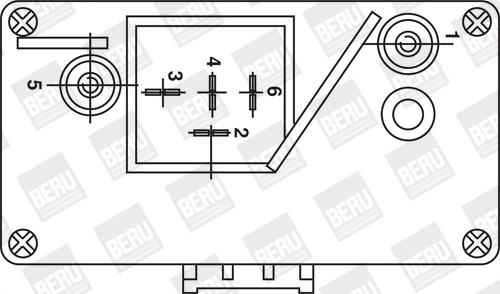 BorgWarner (BERU) GR059 - Rele, hehkutuslaitos inparts.fi