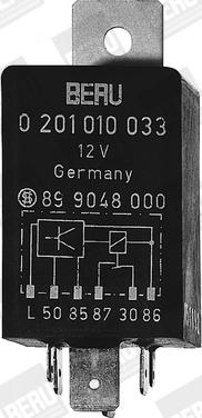 BorgWarner (BERU) GR033 - Rele, hehkutuslaitos inparts.fi