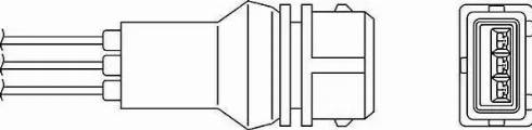 BorgWarner (BERU) OZH047 - Lambdatunnistin inparts.fi