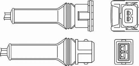 BorgWarner (BERU) OZH055 - Lambdatunnistin inparts.fi