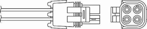 BorgWarner (BERU) OZH092 - Lambdatunnistin inparts.fi