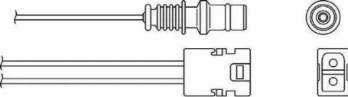 BorgWarner (BERU) OZH032 - Lambdatunnistin inparts.fi