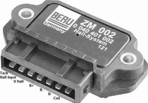 BorgWarner (BERU) ZM002 - Kytkentälaite, sytytyslaite inparts.fi